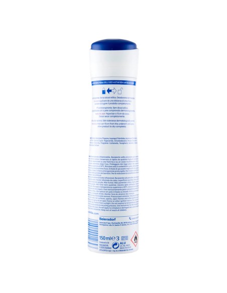 nivea deodorante spray - 150ml - fresh sensation - 72h protezione: tuttocasashop.live: igiene e cura della persona