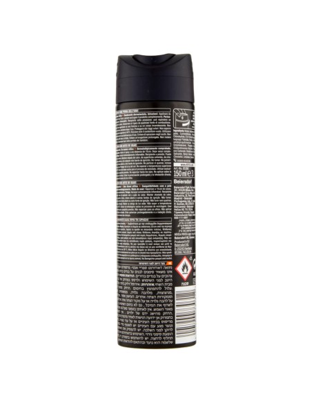nivea deodorante spray - 150ml - for men - black & white invisible - 48h: tuttocasashop.live: igiene e cura della persona