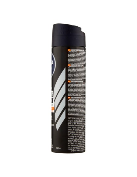 nivea deodorante spray - 150ml - for men - black & white invisible - 48h: tuttocasashop.live: igiene e cura della persona