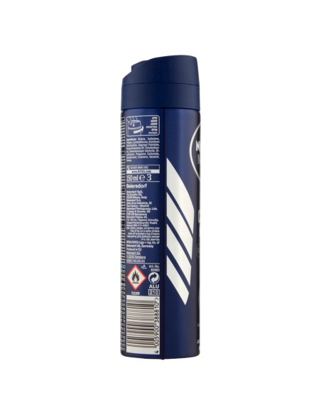 nivea deodorante spray - 150ml - for men - cool kick - 48h - quick dry: tuttocasashop.live: igiene e cura della persona