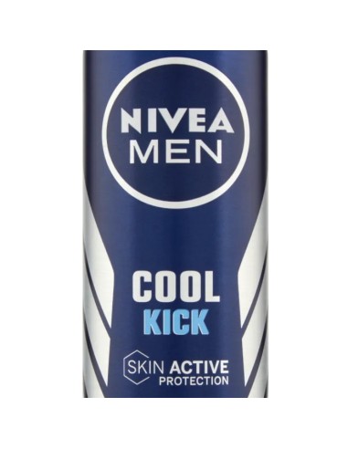 nivea deodorante spray - 150ml - for men - cool kick - 48h - quick dry: tuttocasashop.live: igiene e cura della persona