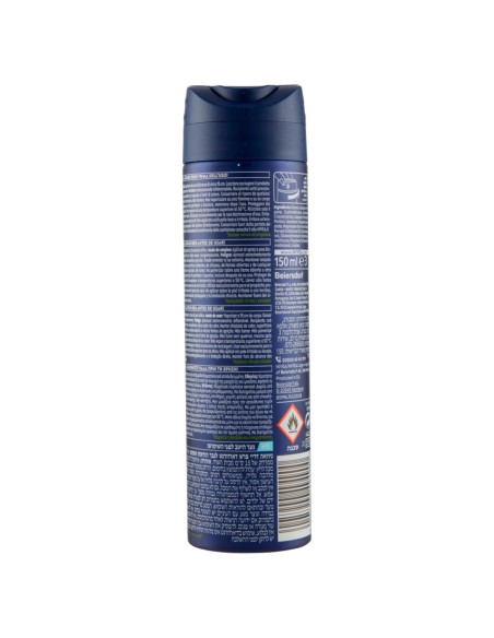 nivea deodorante spray - 150ml - for men - dry fresh - 72h dual protect: tuttocasashop.live: igiene e cura della persona