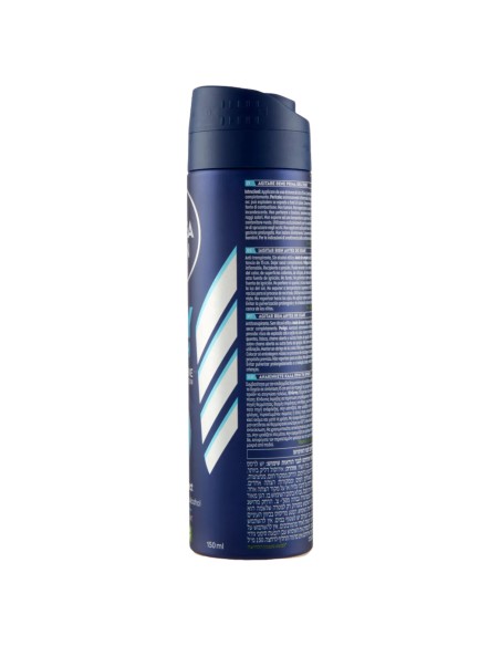 nivea deodorante spray - 150ml - for men - dry fresh - 72h dual protect: tuttocasashop.live: igiene e cura della persona