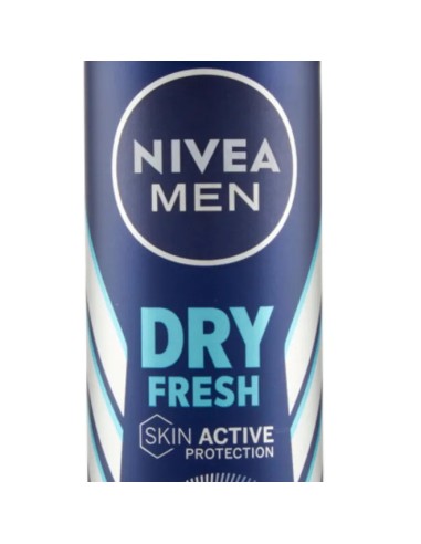 nivea deodorante spray - 150ml - for men - dry fresh - 72h dual protect: tuttocasashop.live: igiene e cura della persona