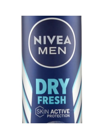 nivea deodorante spray - 150ml - for men - dry fresh - 72h dual protect: tuttocasashop.live: igiene e cura della persona