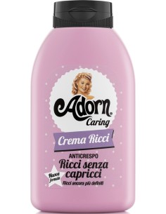 adorn vintage crema - 200ml - ricci senza capricci - anticrespo: tuttocasashop.live: igiene e cura della persona