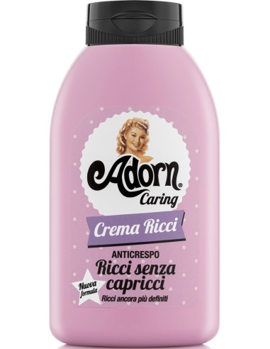 adorn vintage crema - 200ml - ricci senza capricci - anticrespo: tuttocasashop.live: igiene e cura della persona