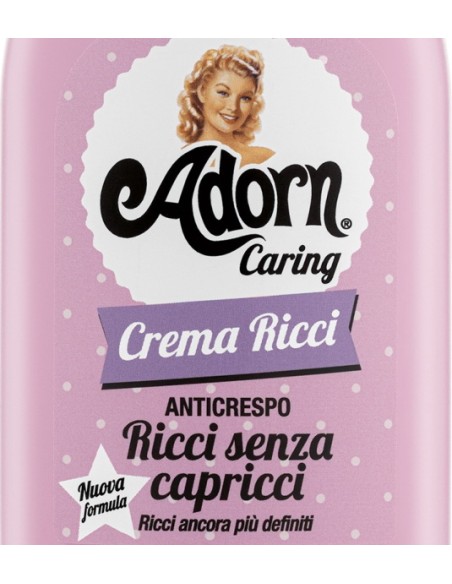 adorn vintage crema - 200ml - ricci senza capricci - anticrespo: tuttocasashop.live: igiene e cura della persona