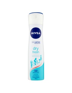 nivea deodorante spray - 150ml - dry fresh - 48h quick dry anti-bacterial: tuttocasashop.live: igiene e cura della persona