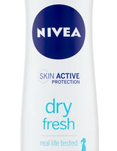 nivea deodorante spray - 150ml - dry fresh - 48h quick dry anti-bacterial: tuttocasashop.live: igiene e cura della persona