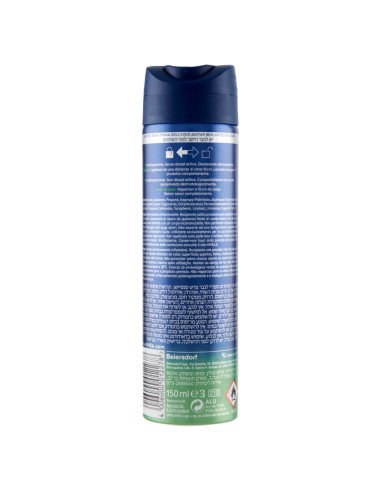 nivea deodorante spray 150ml - for men - fresh sensation - 72h protection: tuttocasashop.live: igiene e cura della persona