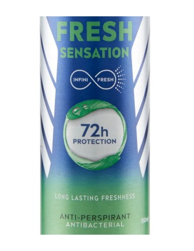 nivea deodorante spray 150ml - for men - fresh sensation - 72h protection: tuttocasashop.live: igiene e cura della persona
