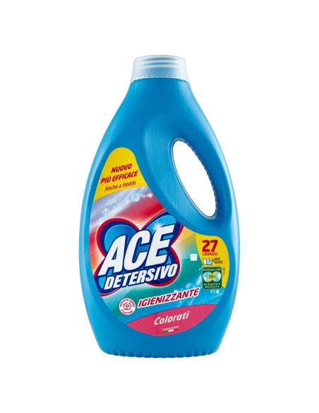 ace detersivo lavatrice liquido - 27 lavaggi - 1350ml - color: tuttocasashop.live: prodotti per bucato e tessuti