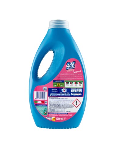ace detersivo lavatrice liquido - 27 lavaggi - 1350ml - color: tuttocasashop.live: prodotti per bucato e tessuti