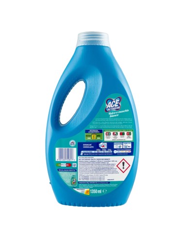 ace detersivo lavatrice liquido - 27 lavaggi - 1350ml - talco e muschio b.: tuttocasashop.live: prodotti per bucato e tessuti