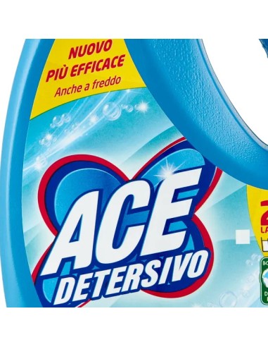 ace detersivo lavatrice liquido - 27 lavaggi - 1350ml - talco e muschio b.: tuttocasashop.live: prodotti per bucato e tessuti