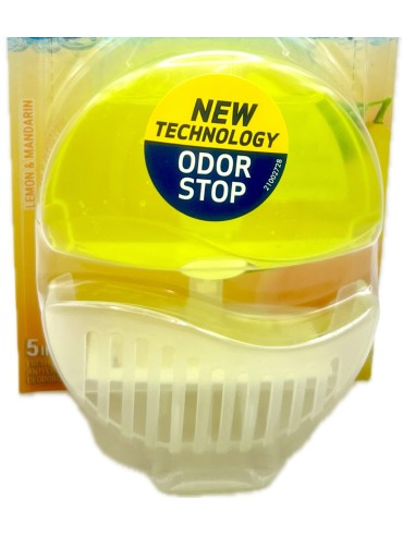 ambipur tavoletta deodorante e igienizzante wc - 55ml - lemon & mandarin: tuttocasashop.live: pulizia e cura della casa