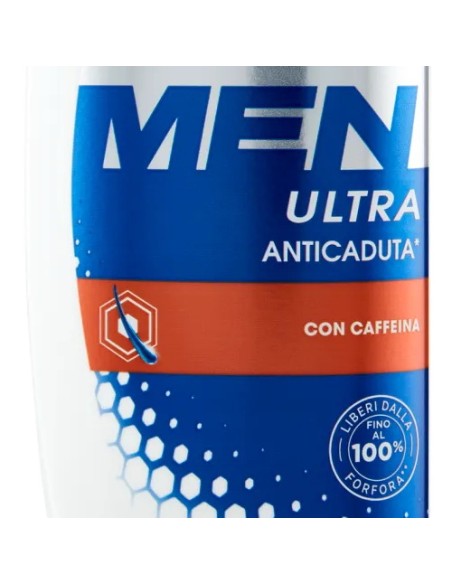 head & shoulders shampoo 225ml - men ultra - anticaduta - con caffeina: tuttocasashop.live: igiene e cura della persona