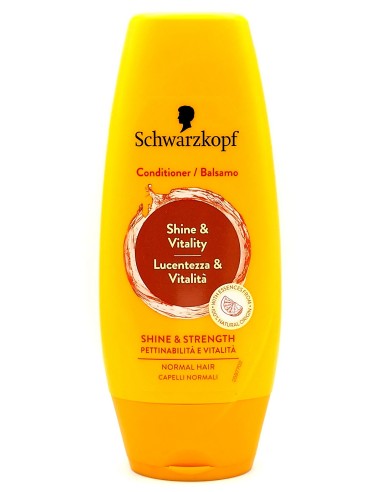 schwarzkopf testanera balsamo 200ml - lucentezza & vitalita' capelli normali: tuttocasashop.live: igiene e cura della persona