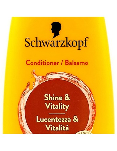 schwarzkopf testanera balsamo 200ml - lucentezza & vitalita' capelli normali: tuttocasashop.live: igiene e cura della persona