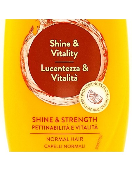 schwarzkopf testanera balsamo 200ml - lucentezza & vitalita' capelli normali: tuttocasashop.live: igiene e cura della persona