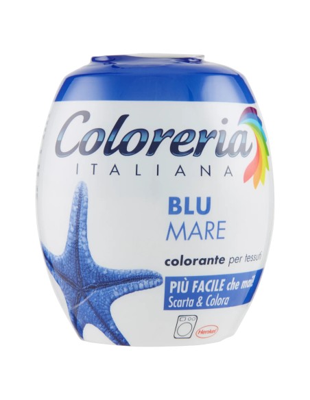 coloreria italiana colorante per tessuti - blu mare: tuttocasashop.live: prodotti per bucato e tessuti