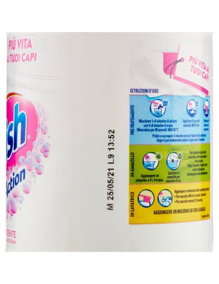 vanish oxi action additivo per bucato - 500 grammi - crystal white - bianco: tuttocasashop.live: prodotti per bucato e tessuti