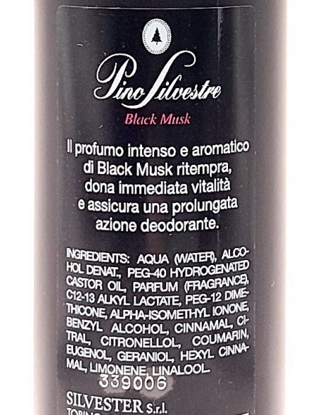 pino silvestre deo profumo natural vapo 125ml - black musk: tuttocasashop.live: igiene e cura della persona