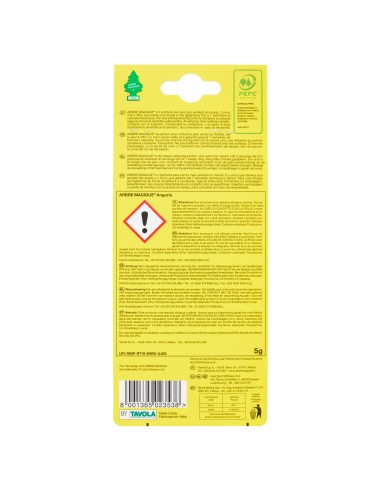 arbre magique alberello deodorante per auto - 1 pezzo - anguria: tuttocasashop.live: pulizia e cura della casa