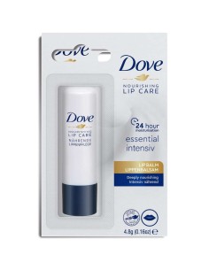 dove balsamo labbra stick 4.8g - nourishing lip care - essential intensiv: tuttocasashop.live: igiene e cura della persona