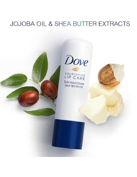 dove balsamo labbra stick 4.8g - nourishing lip care - essential intensiv: tuttocasashop.live: igiene e cura della persona