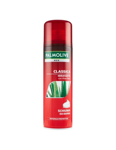 palmolive schiuma da barba 300ml - classica idratante con aloe vera: tuttocasashop.live: igiene e cura della persona