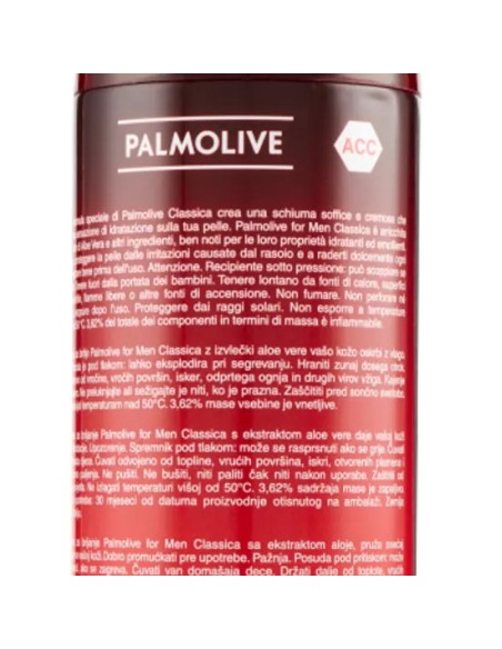palmolive schiuma da barba 300ml - classica idratante con aloe vera: tuttocasashop.live: igiene e cura della persona