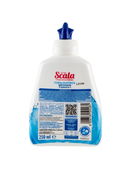 scala curalavatrice 250ml - mantiene pulita la lavatrice: tuttocasashop.live: prodotti per bucato e tessuti