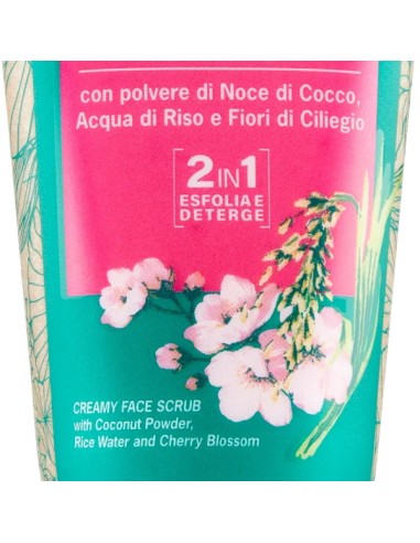 geomar scrub viso cremoso 150ml - 2in1 esfolia e deterge - 95% naturale: tuttocasashop.live: igiene e cura della persona