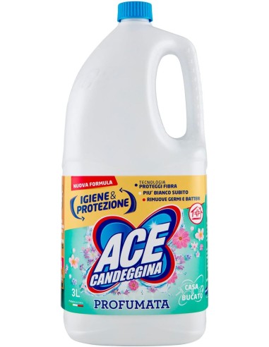 ace candeggina per bucato e casa 3000ml - profumata: tuttocasashop.live: prodotti per bucato e tessuti