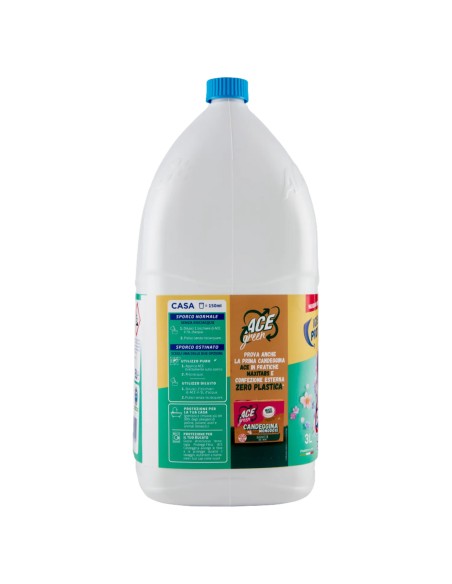 ace candeggina per bucato e casa 3000ml - profumata: tuttocasashop.live: prodotti per bucato e tessuti