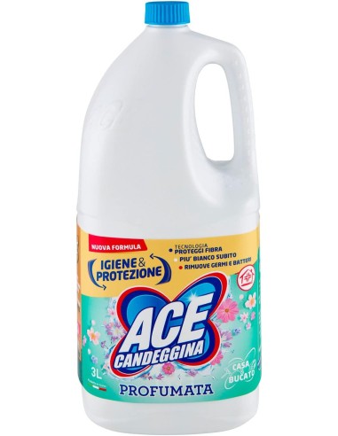 ace candeggina per bucato e casa 3000ml - profumata: tuttocasashop.live: prodotti per bucato e tessuti