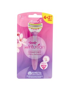 wilkinson xtreme3 radi & getta trilama - 6 pezzi - intuition cherry blossom: tuttocasashop.live: igiene e cura della persona