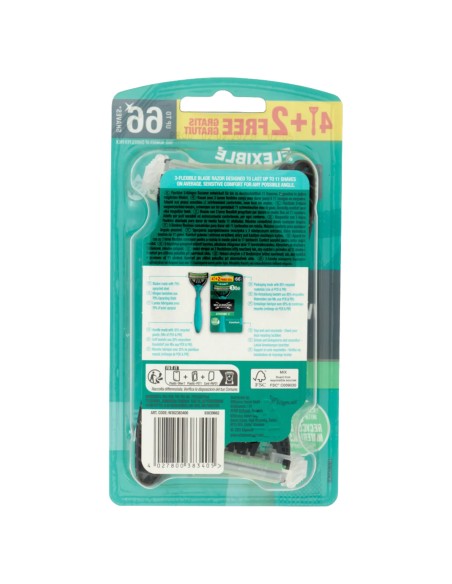 wilkinson xtreme3 rasoi radi & getta trilama - 6 pezzi - sensitive comfort: tuttocasashop.live: igiene e cura della persona