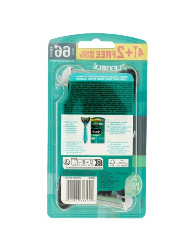 wilkinson xtreme3 rasoi radi & getta trilama - 6 pezzi - sensitive comfort: tuttocasashop.live: igiene e cura della persona