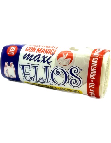 elios netti' 15 sacchi ultraresistenti 28l 52x70cm profumati - fragola: tuttocasashop.live: pulizia e cura della casa