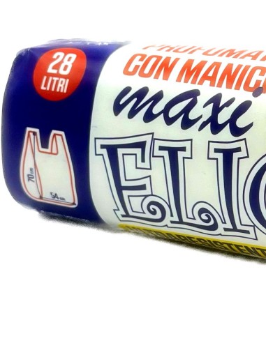 elios netti' 15 sacchi ultraresistenti 28l 52x70cm profumati - fragola: tuttocasashop.live: pulizia e cura della casa