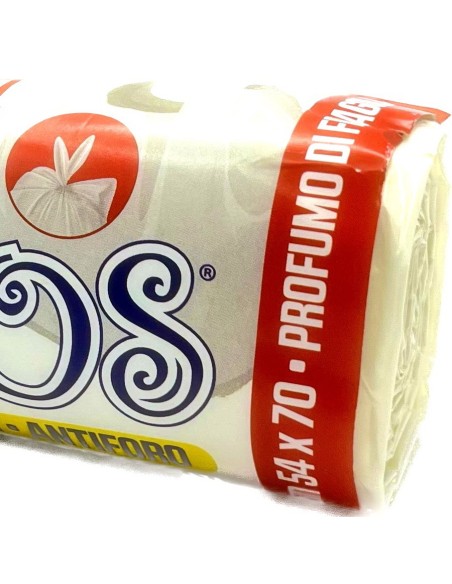 elios netti' 15 sacchi ultraresistenti 28l 52x70cm profumati - fragola: tuttocasashop.live: pulizia e cura della casa