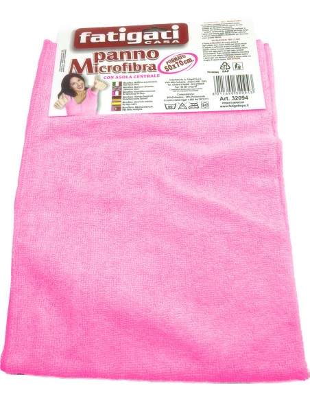 fatigati panno microfibra 100% microfibra - con asola - pavimenti e multiuso: tuttocasashop.live: pulizia e cura della casa