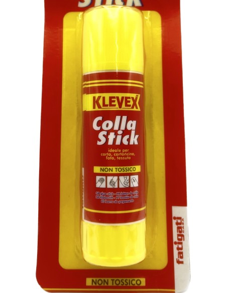 klevex fatigati colla stick multiuso - 36 grammi - per scuola casa ufficio: tuttocasashop.live: altro - bazar