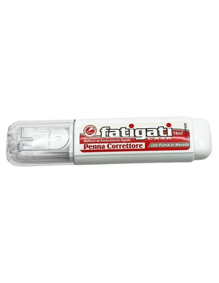 fatigati penna correttore con punta in metallo - 16ml - scuola casa ufficio: tuttocasashop.live: altro - bazar