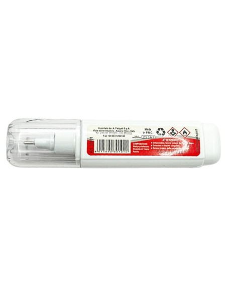 fatigati penna correttore con punta in metallo - 16ml - scuola casa ufficio: tuttocasashop.live: altro - bazar