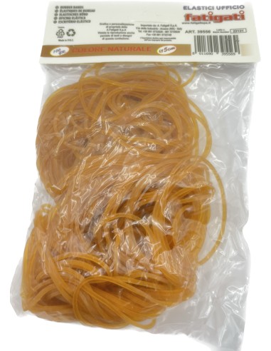 fatigati elastici ufficio - diametro 5cm - colore naturale - 100 grammi: tuttocasashop.live: altro - bazar