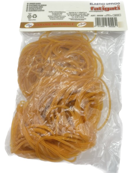 fatigati elastici ufficio - diametro 5cm - colore naturale - 100 grammi: tuttocasashop.live: altro - bazar